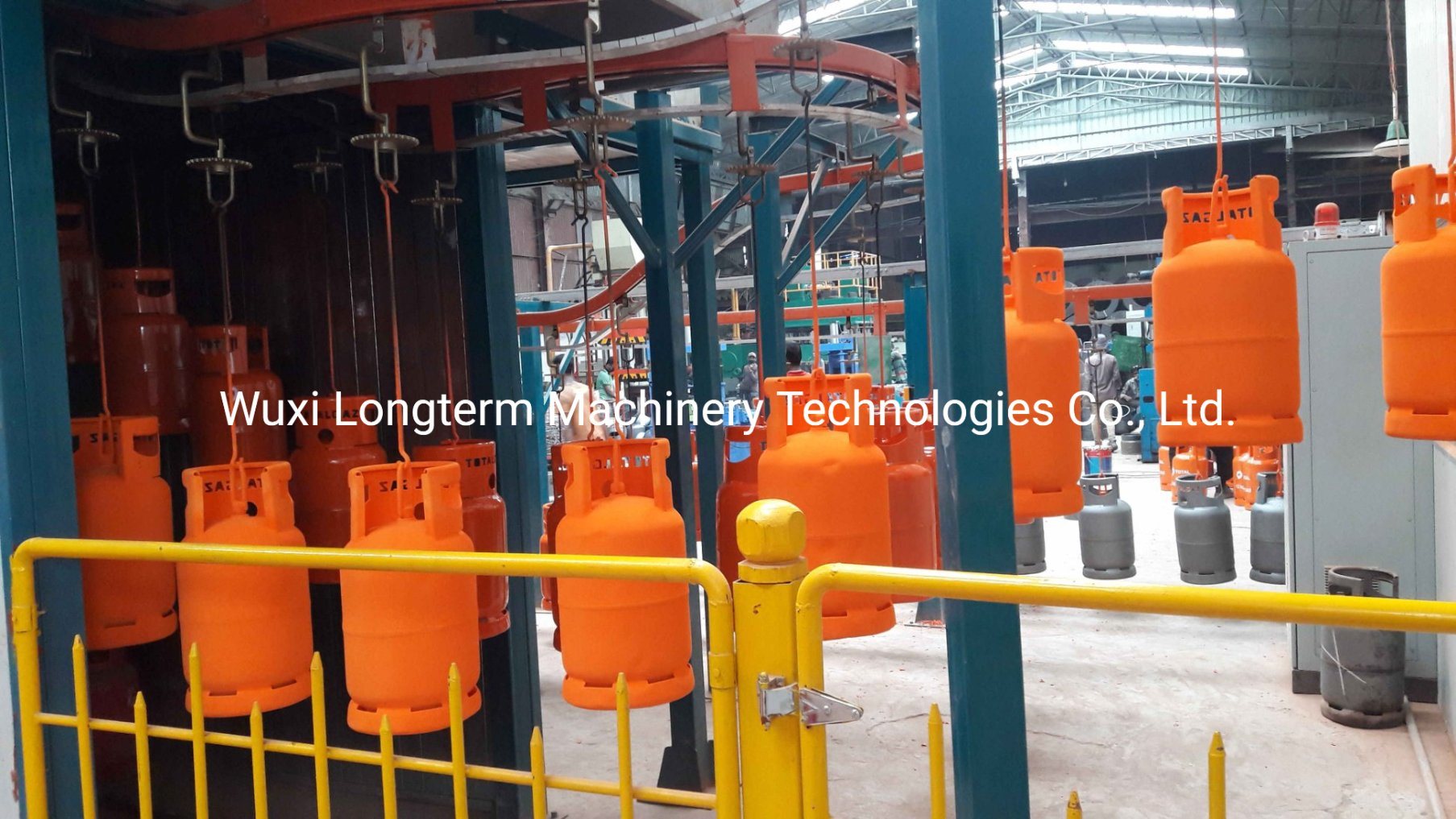 High Efficiency LPG Gas Cylinder Powder Coating Line