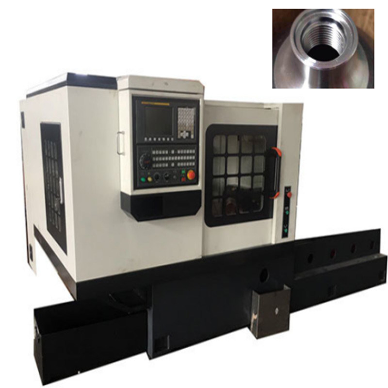 CNC Automatic Pipe Cutting Machine with Automatic Feeding and Loading Maximum Thickness 2mm Ss Ms Pipe Cutting Machine for CNG LPG Cylinders