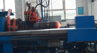 Gas Cylinder Hot Spinning Machine for Metal Cylinder Production
