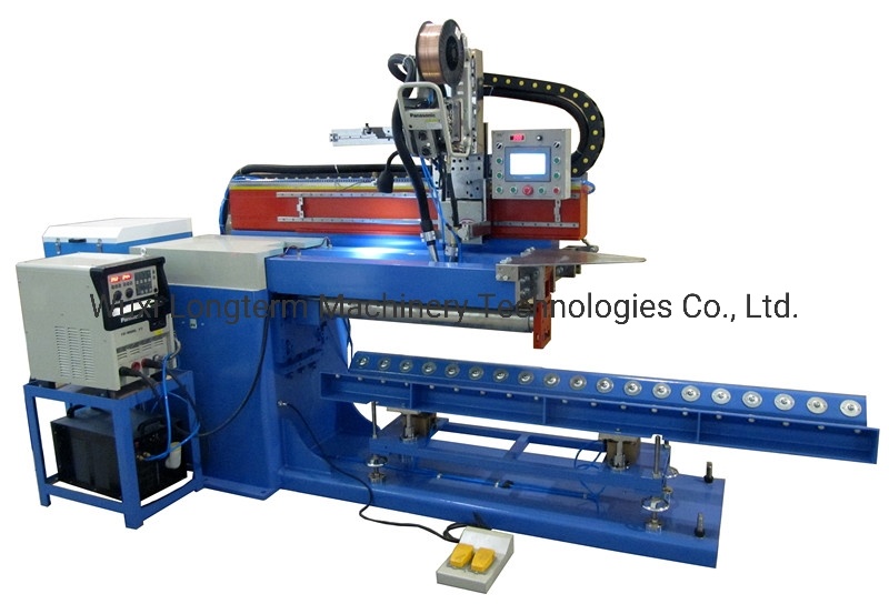 High Welding Speed Automated Solar Water Heater TIG / MIG Circumferential Lathe Welder / Welding Machine