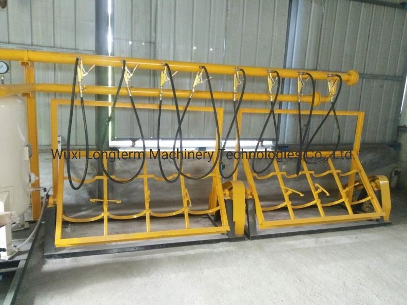 Residual Liquid Removal / Degassing Machine for LPG Cylinder Repairing Line