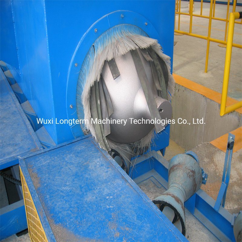 CNG Cylinder Internal/External Shot/ Sand Blasting Machine