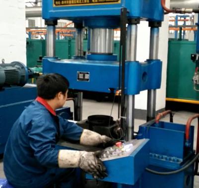 LPG Cylinder Valve Guard Ring & Foot Ring Production Line