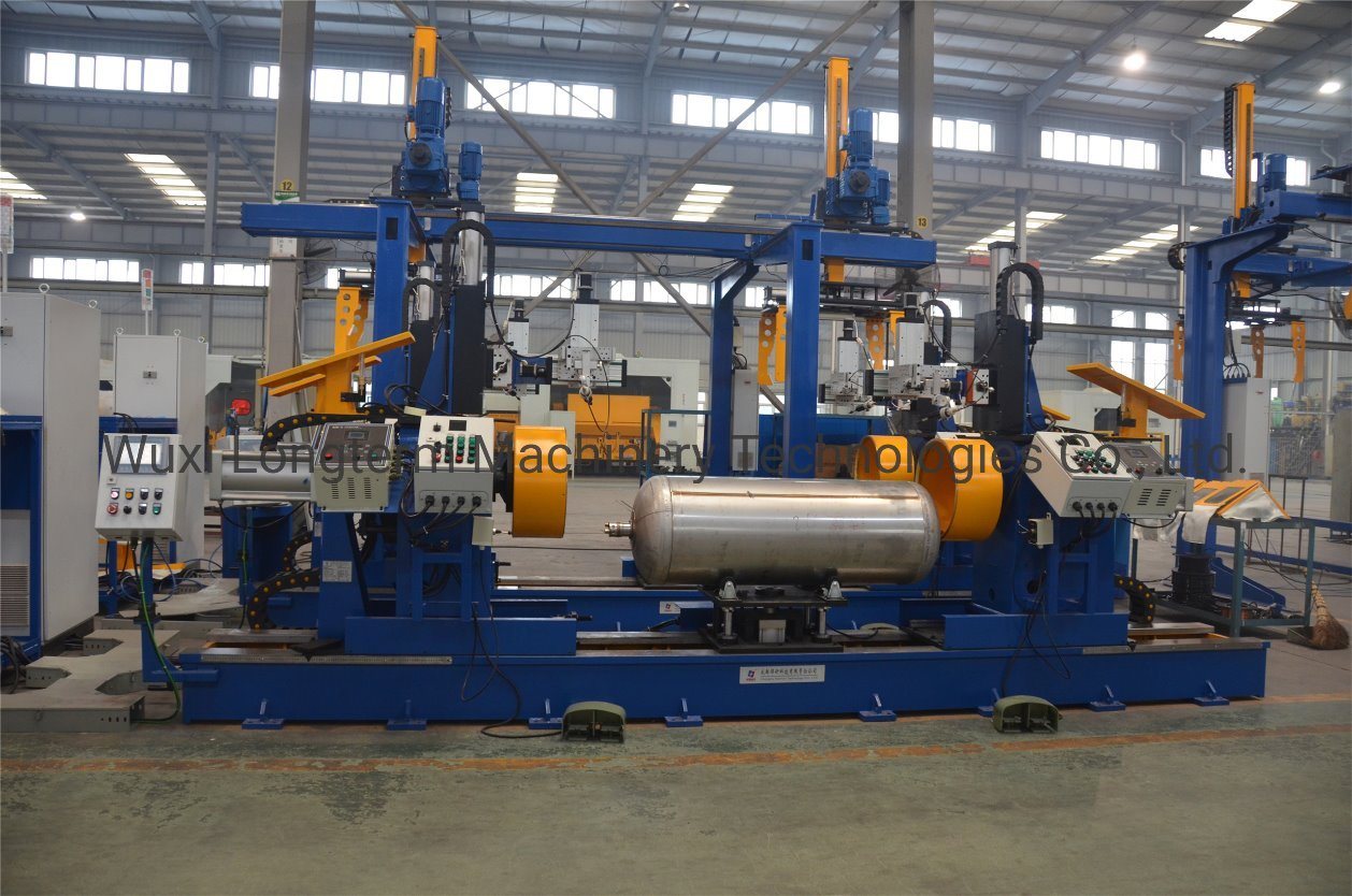 Automatic LNG/Cryogenic Cylinder Making Machine&Rolling Machine&Testing Machine