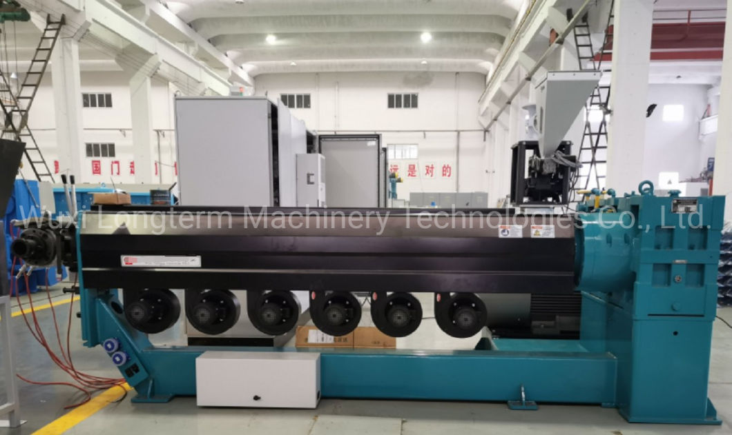 New Design 2021 PVC Power Cable Sheathing Extruder Equipment Wire and Cable Extrusion Machine