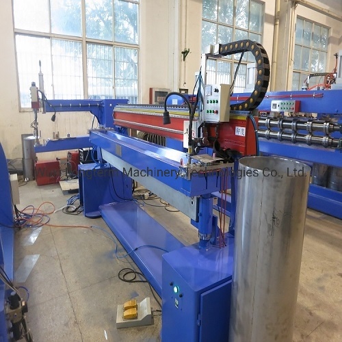 Solar Water Heater Tank Automated MIG / TIG Longitudinal Seam Welders / Welding Machine