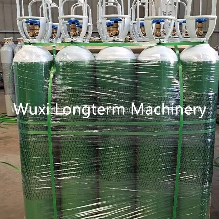 High Pressure Pressure Vessel Seamless Steel Gas Cylinders / Medical Oxygen Cylinder^