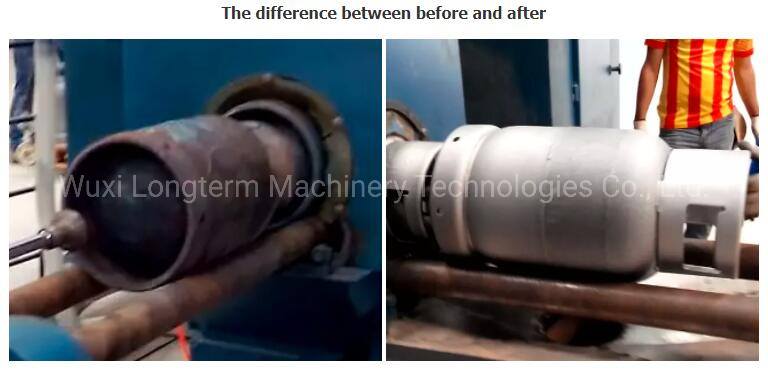 LPG Gas Cylinder Cleaning Shot Blasting Machine, Shot Blaster Manufacturer^
