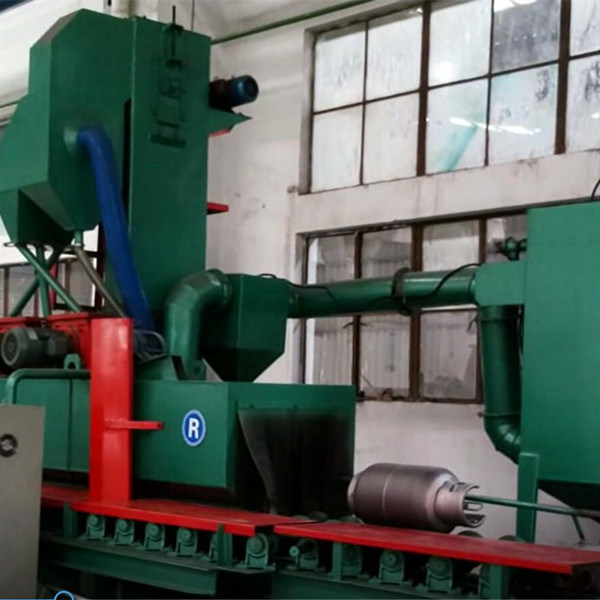 High Pressure Seamless/CNG Cylinder Inner Sand Blasting Machine Outer Shot Blasting Machine