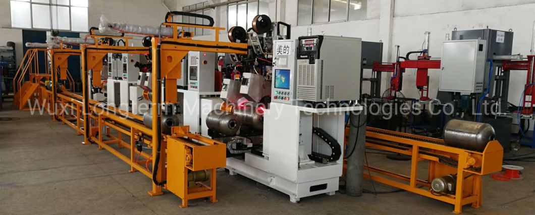 MIG Double Head Circumferential Welding Machine for Water Geyser/LPG Cylinder