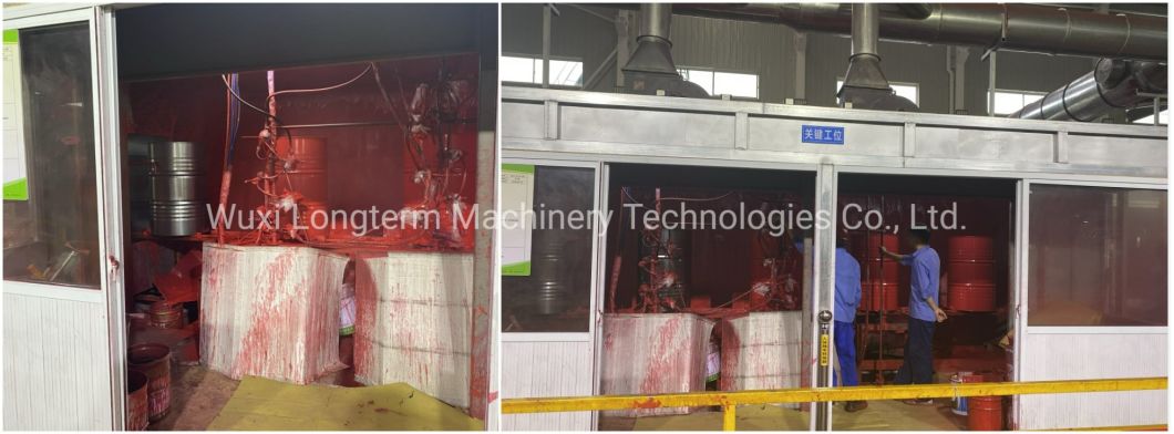 Long Service Life Steel Drum Painting Booth, Spray Paint Booth