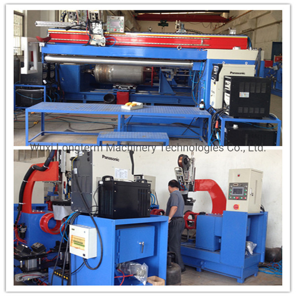 Straight Line Welding Equipment for LPG Gas Cylinder / Straight & Circle Seam Welding Machine