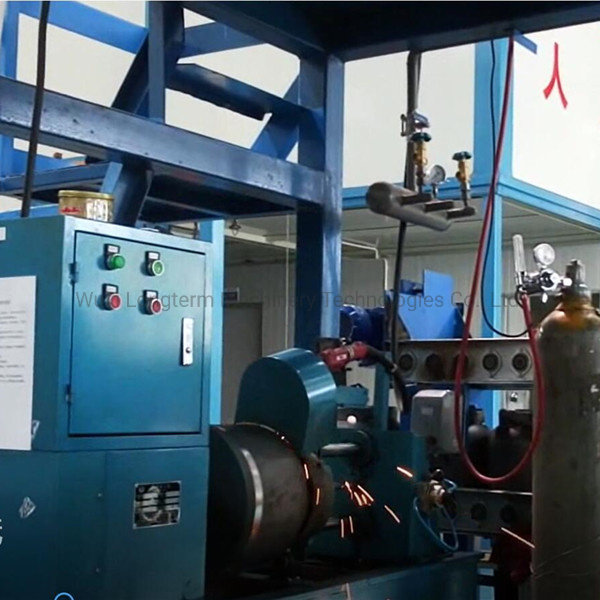 Popular Semi-Automatic LPG Cylinder Handle Welding Machine / Production Line