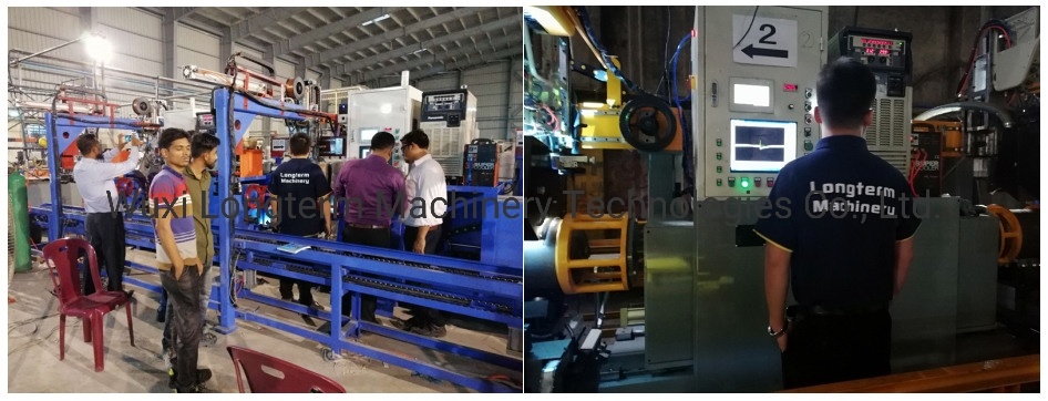 Popular Semi-Automatic LPG Cylinder Handle Welding Machine / Production Line