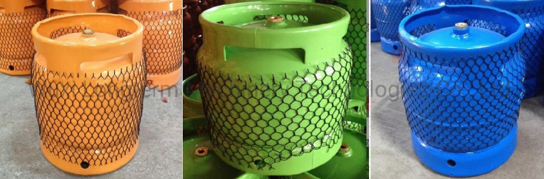 DOT Ce ISO4706 BV 12.5kg26.5L Tare Weight 15kg LPG Propane Butane Gas Cylinder Tank Bottle Yemen Kitchen Restaurant Cooking