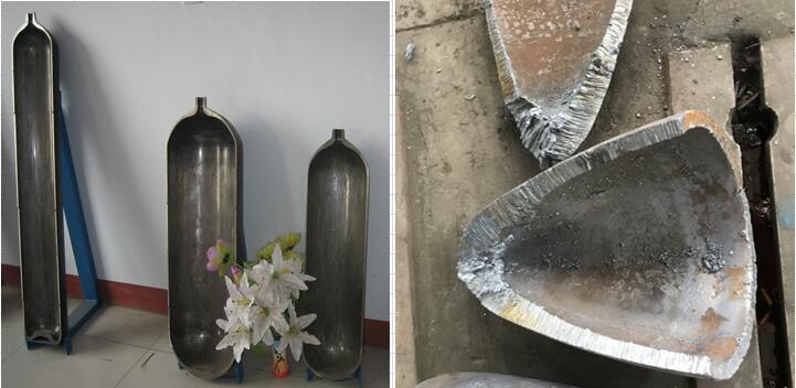 Seamless CNG Cylinder Necking Spinning Machine