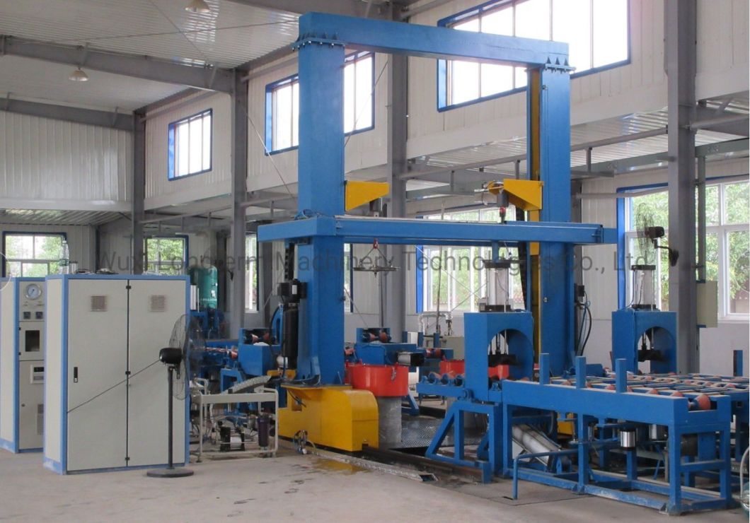 Customized 76-180& 232-406mm CNG Gas Cylinder Hot Spinning Neck-in &Bottom Closing Forming Machine^