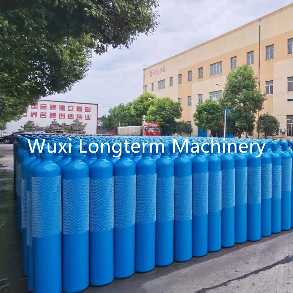 ISO Certificated Medical High Purity Seamless Gas Cylinder Oxygen Cylinder