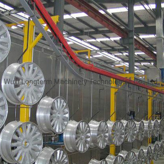 Industrial Use Dust-Free Powder Coating Line Production Line Electrostatic