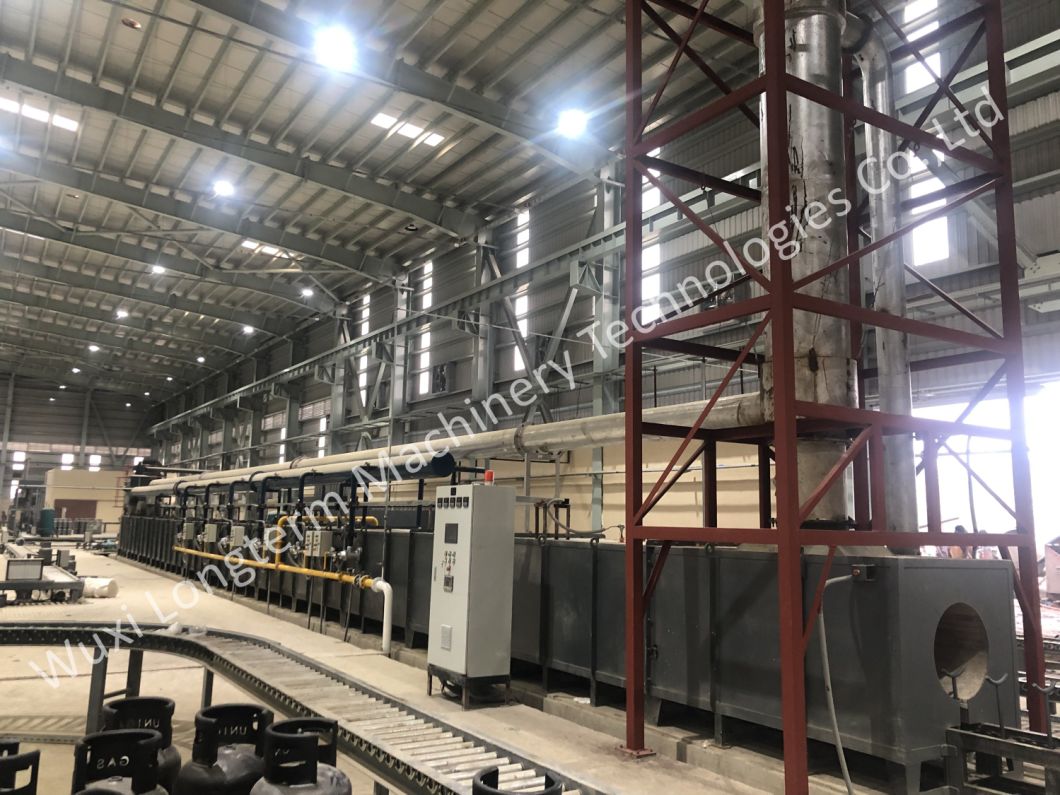 6&12&13&15&35kg LPG Gas Cylinder Heat Treatment Furnace, Normalizing/Annealing Furnace for Gas Cylinders^