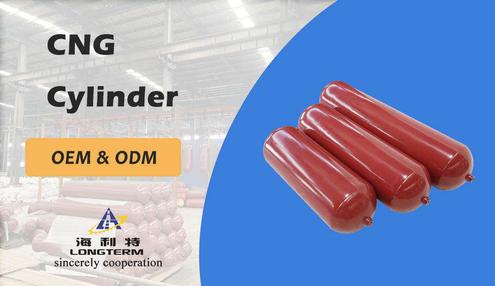 ISO High Pressure Car CNG Steel Gas Cylinder for Vehicle/Bus/Truck