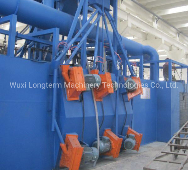 Hook Type LPG Cylinder Shot Blasting Machine