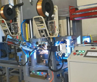 Automatic LPG Cylinder Handle Welding Machine with Mechanical Arms