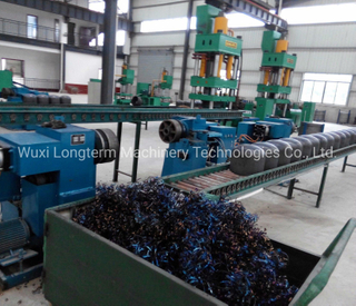 Semi-Automatic LPG Cylinder End Dish Trimming Machine