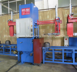 Fully-Automatic LPG Cylinder Trimming and Polishing Machine