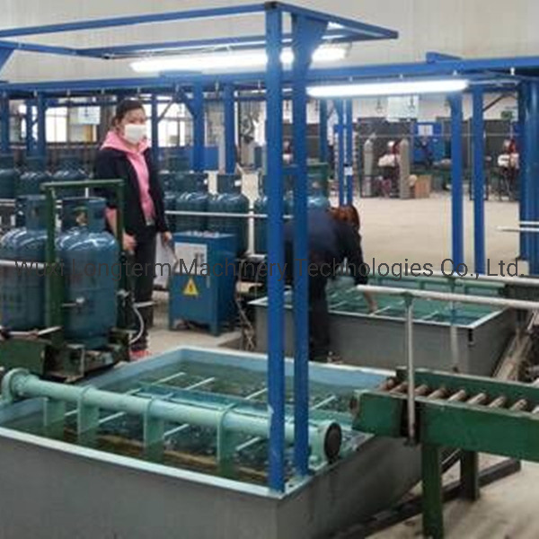 15kg LPG Gas Cylinder Manufacturing Line Body Production Equipments Leakage Testing Machine