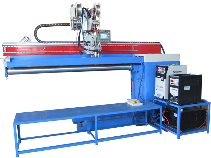 Industrial Use Straight Welding Equipment for Cryogenic Bottle, Cryogenic Cylinder Competitive Longitudinal Welding Machine Price@