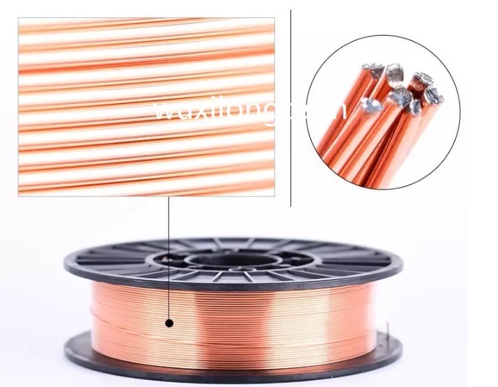 International Standard H08mna Low Price Hot Selling Welded Mesh Roll Copper Welding Wire