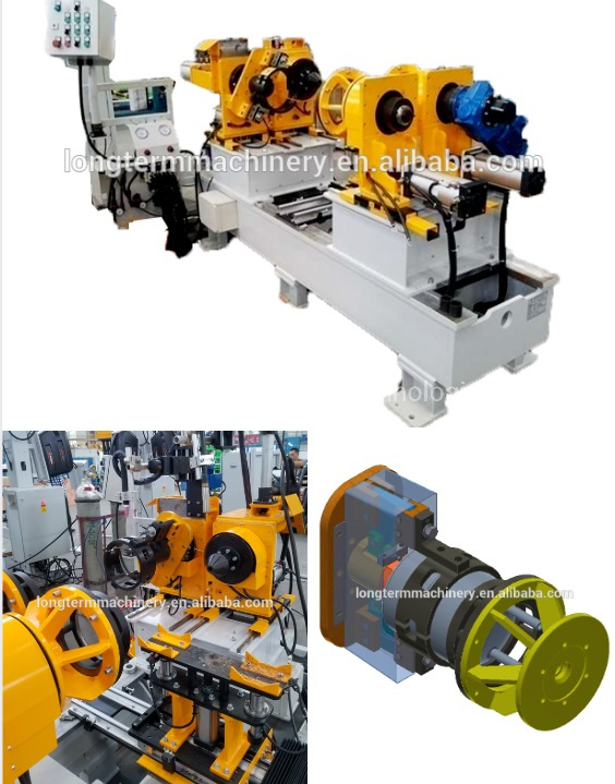 5kg 14kg 12.5kg 18kg 19kg 20kg 35kg Automatic LPG Gas Cylinder Body Circle Seam Welding Line for LPG Manufacturing Plant