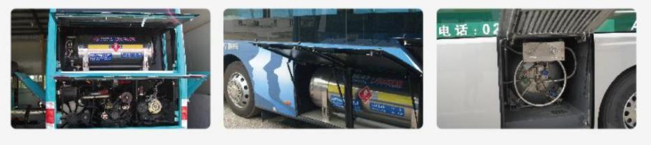 Cryogenic Vehicle LNG Pressure Vessel Tank for Bus Gas Cylinder