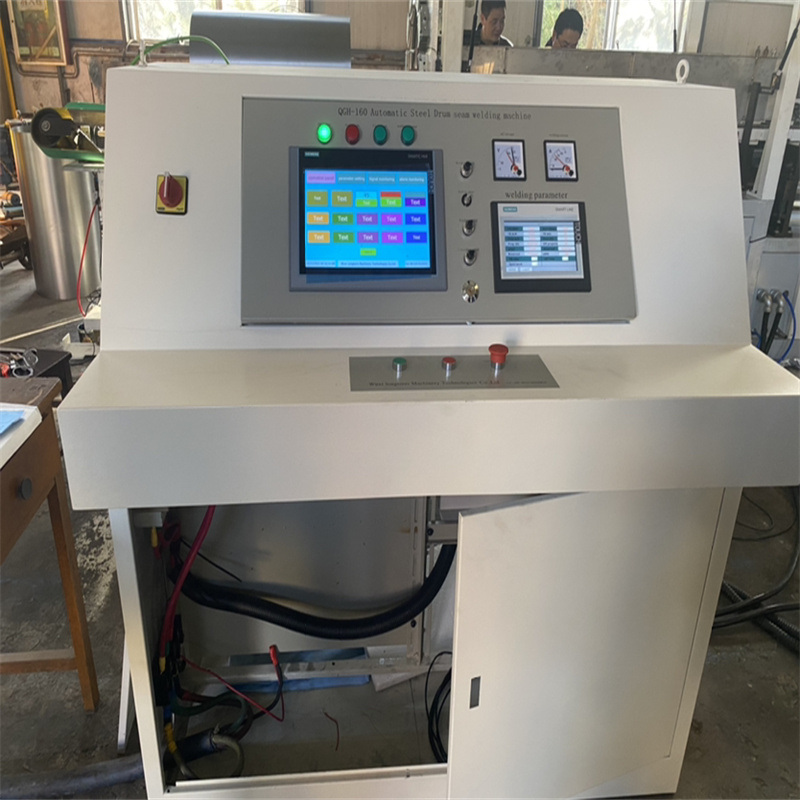 Automatic Drum Longitudinal Welding Machine / Barrel Spot Welding Machine