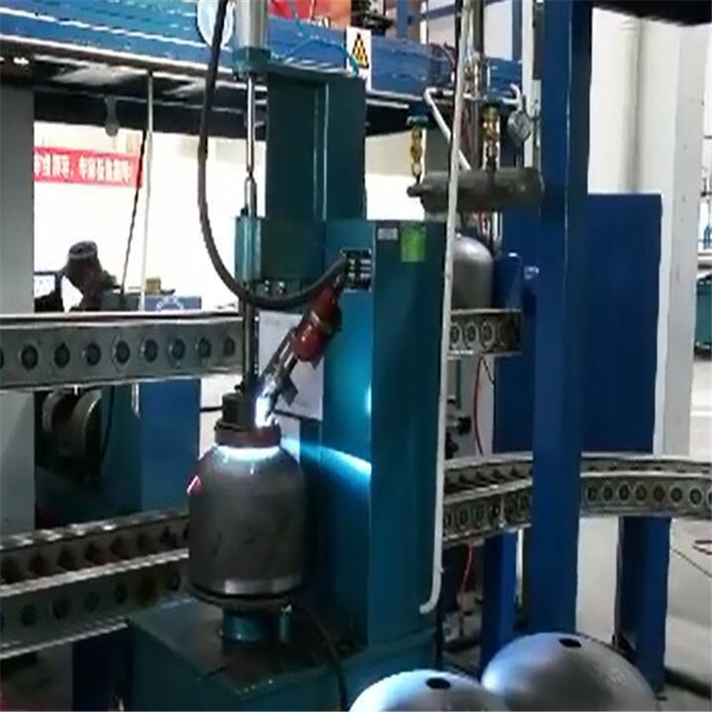 Auto Semi LPG Cylinder Bung Welding Equipment