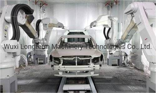 Customized Design Optimize Energy Consumption Car Hubcap Painting Booth, Powder Coating Spray Booth for Wheel Rim*