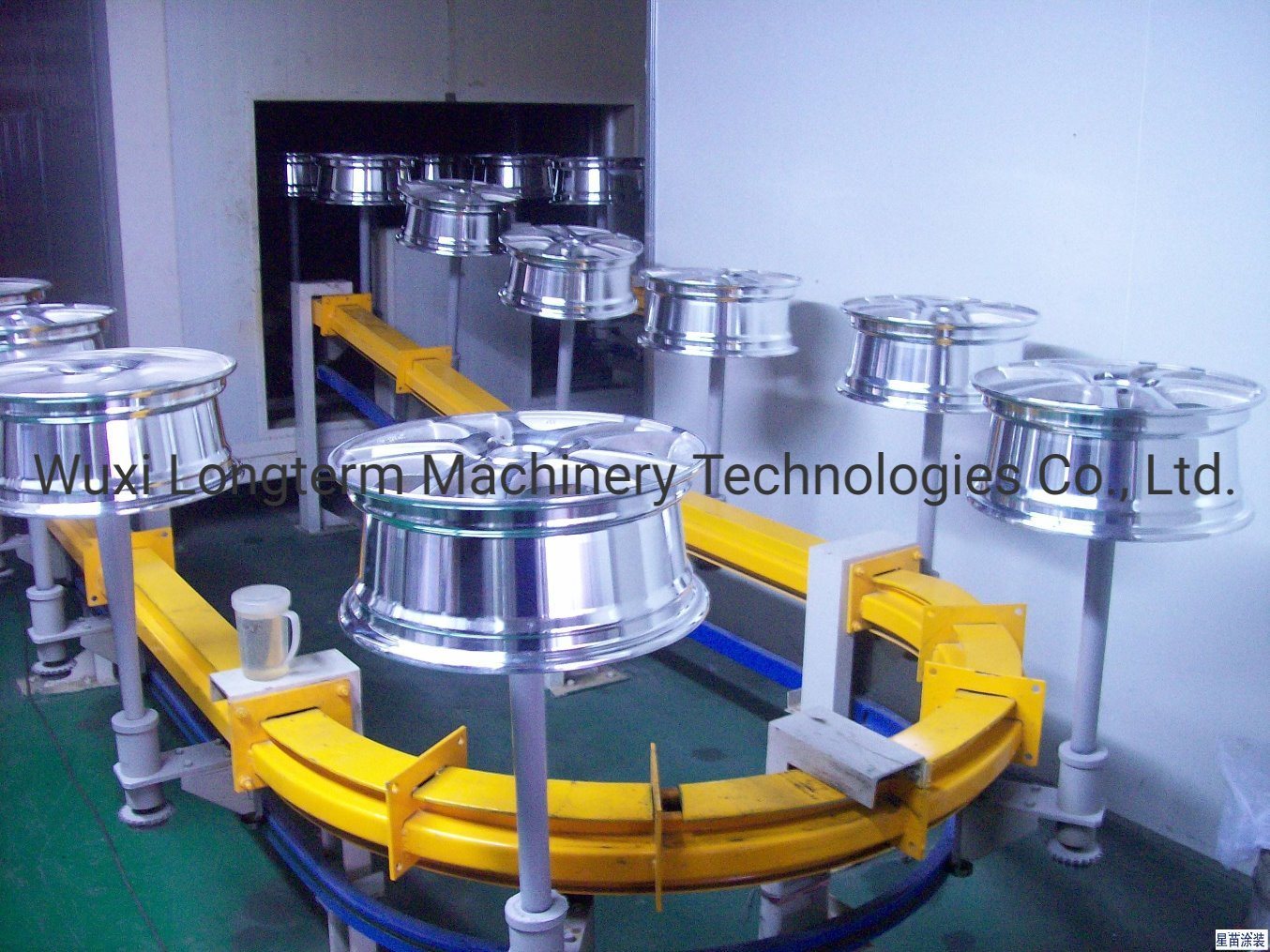 Fully Automatic Automatic Automobile Painting Gun Spray Booth, Powder Coating Production Line for Automobile Oil Tank*
