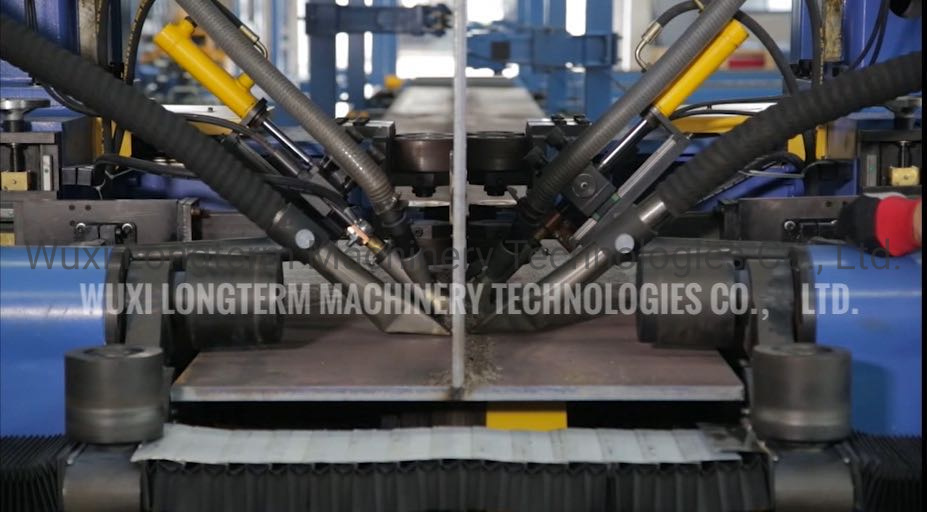 H Beam Gantry Welding Machine / H Beam Production Line