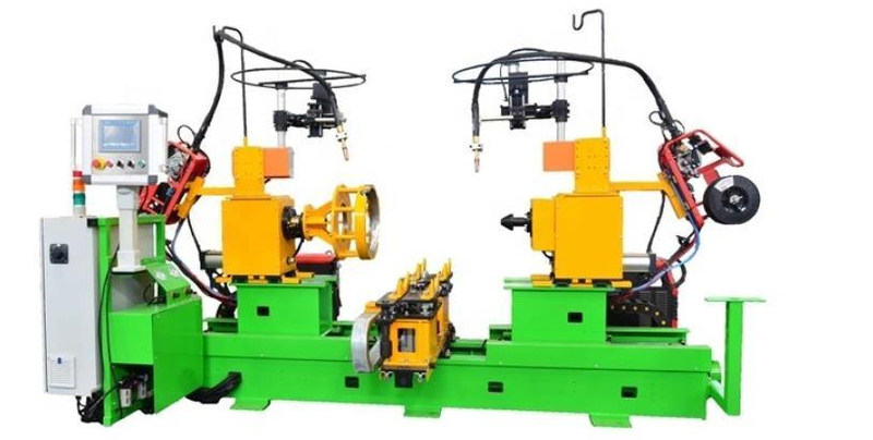 Low Price Semi Full Automatic Heat Pump Water Heater Inner Tank MIG Mag Circular Seam Welding Machine