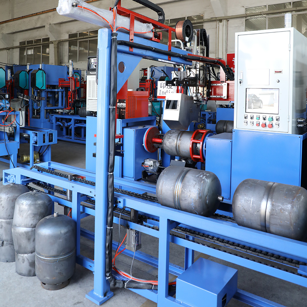 LPG Gas Cylinder Body Welding Line