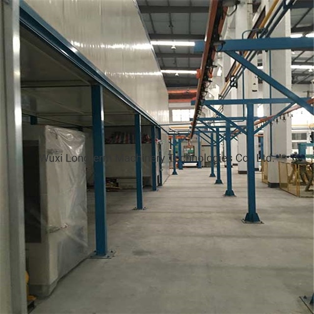 High Quality Optimize Energy Consumption Powder Coating Spray Booth for LPG Gas Cylinder/
