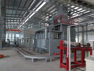 Horizontal Type Shot Blasting Machine