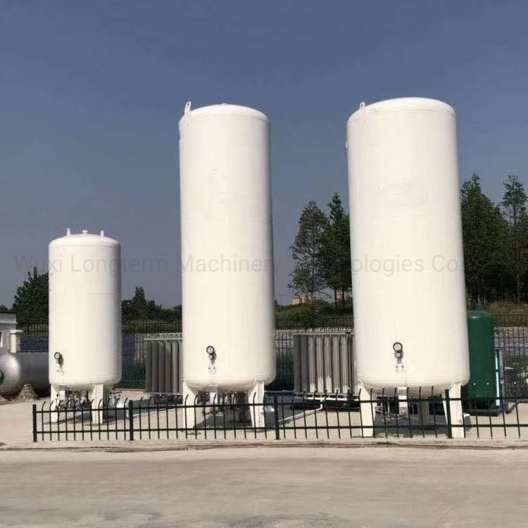 Customized 30m3 Lox/Lin/Lar Cryogenic Liquid Storage Tank