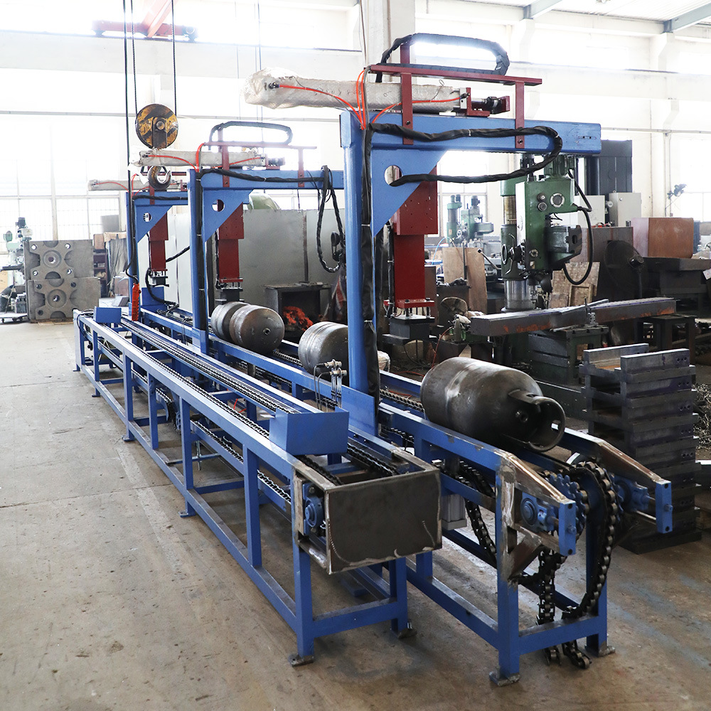 China Production Line of LPG Gas Cylinders Price 48 Kg Gas Tanks for LPG