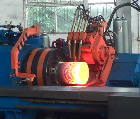 CNC Steel Cylinder Hot Spinning Machine