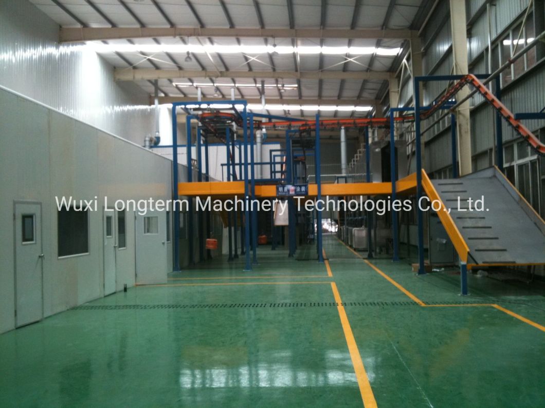 Factory Price Aluminum Wheel Hub Powder Coating Equipment / Wheel Hub Powder Coating Line