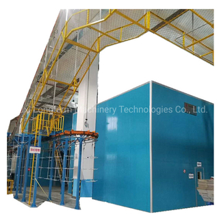 Steel Metal Sheets Cost-Effective ABB Robot Painting Powder Coating Production Line%