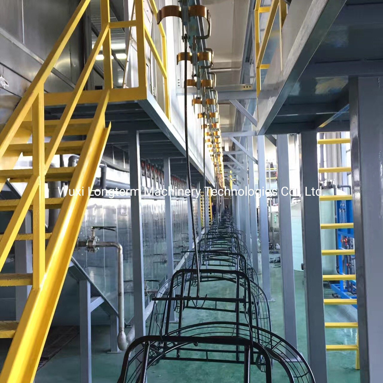 Long Service Life Robot Transfer System Powder Coat Booth for Non-Standard Furniture, High Quality Electric Powder Coat Production^