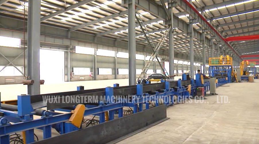 H Beam Welding Assembly Straightening Machine